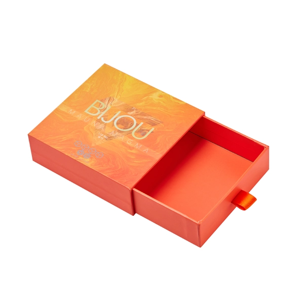 Dice Board Game Sliding Drawer Packaging Box with Sponge Foam Side View