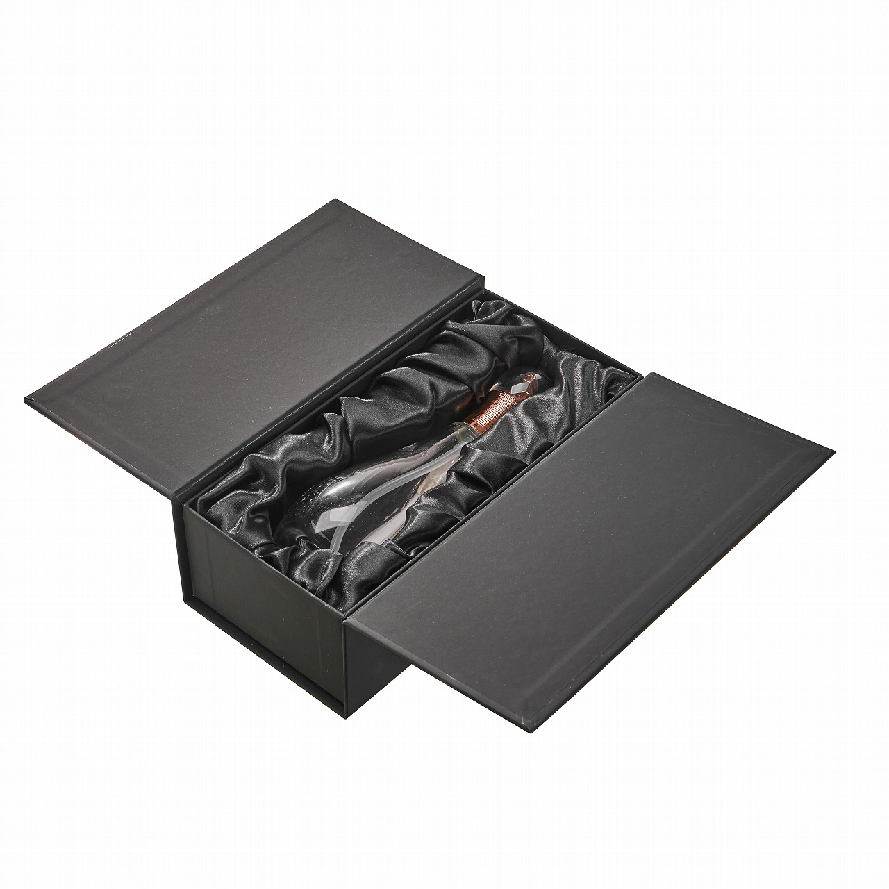Luxury magnetic closure rigid box for whiskey and premium liquor bottles